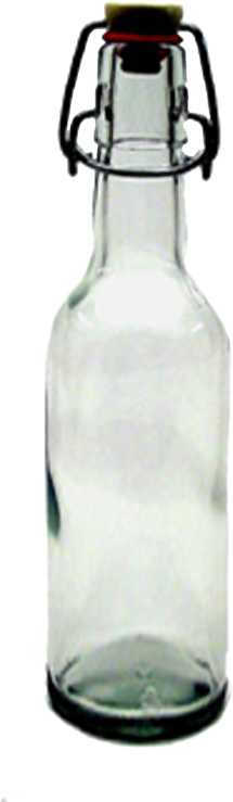 (image for) Clear Glass Beer Bottles Swing Top