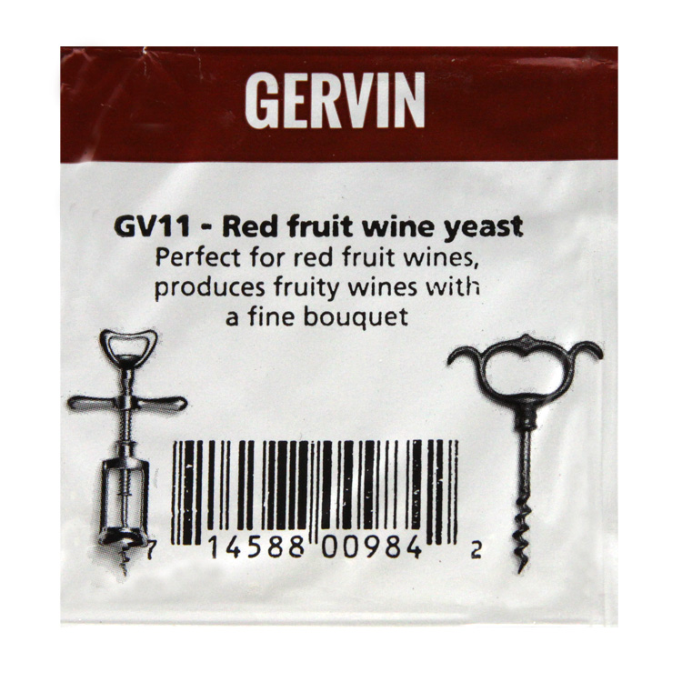 (image for) GV1 Universal wine yeast