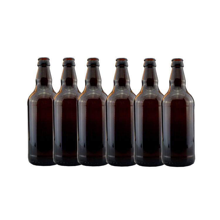 (image for) Amber Glass Beer Bottles